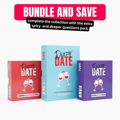 Beer Pressure Dizzy Date - The Card Game for Date Nights and Parties, Perfect Couples Gift