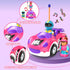 1-3, 3 2-4 Elovien Remote Control Car for Toddlers RC Race Toys for Year Old Girl, Radio Controlled Car with Lights