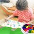 25 Toys,Album Color Book Finger Painting Kit Drawing Educational Tool Kit,Washable Children's Supplies for Birthday