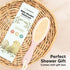 Baby Hair Brush - Soft Goat Bristles, Cradle Cap Brush for Infant, Toddler, Kids (Blush, Oval)