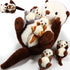 Shappy 5 Pcs Sea Otter Stuffed Animals Large Mommy Sea Otter Stuffy