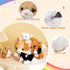 15'' Mommy 4 Cozy WEWILL Cat with Kittens Stuffed Animals, Plush Toy with Baby Kittens, Cute Surprise for Imaginative