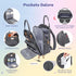Backpack, Pack Pack, RUVALINO Diaper Bag Multifunction Travel Maternity Baby Changing Bags, Large Capacity, Waterproof