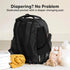 Backpack Packs, 12L KeaBabies Diaper Bag - Small Multifunctional Travel Diaper Back Maternity Baby Changing Bags