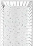 Sweet Jojo Designs Fitted Baby Crib Sheets (Blue Moon and Stars) for