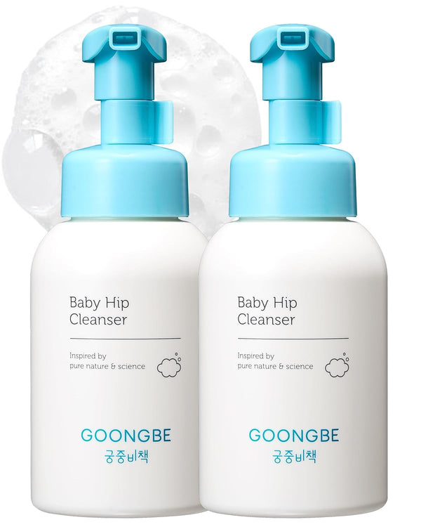 GOONGBE Baby Diapering Cleanser - Korean Baby Hip Buttocks Wash for Baby's