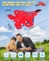 F22 2.4GHz 2 ANTSIR RC Airplane, Remote Control Jet with Gyro Stabilizer, LED Lights, Batteries, Easy to Fly for Kids
