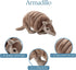 14 inches The Petting Zoo Armadillo Stuffed Animal Plushie, Gifts for Kids, Wild Onez Zoo Animals, Zoologee Armadillo