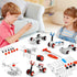 Cars & Airplane Metal Model Set - 231 PCS Building Kit Model, 6 Models Metal STEM Project Building Toys for Ages 8-12