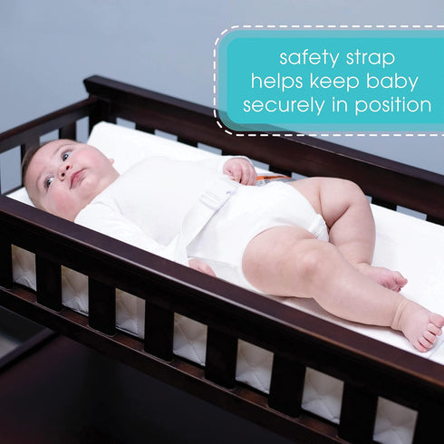 Summer Infant Contoured Changing Pad Includes Waterproof Changing Liner and Safety Fastening Strap with Quick-Release