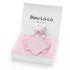 Baby Gift Set - Organic Cotton Newborn Blanket and Lovey Security Blanket