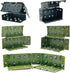 Ferberbears 6+ Building Bricks Military Big Box Toys Shipping Container for Mini Figures,Construction Building Block