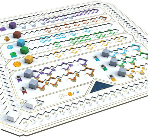 The Great Split Board Game for 2-7 Players - Drafting Card Game for Adults & Families