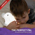 Lumipets Remote Control Silicone Night Light for Kids - Elephant Design with 9 Soft Colors & Sleep Timer