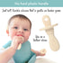 Silicone Petite Pops Baby Popsicle Mold, BPA Free, Dishwasher Safe, 4 months+, Sage Green Teether Pops