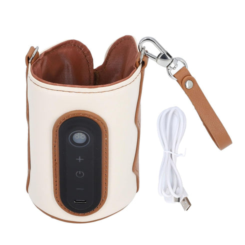 Hamwesh 26 Settings Bottle Warmer Bag Temperature with USB Portable and Lightweight for Baby Milk Breastmilk Travel