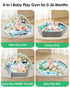 4-in-1 6 18 dearlomum Interactive Activity Mat,Baby Play Mat with Learning Toys, Motor Skill Development,Ball Pit