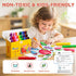 36 Count 12 (3 Pack JoyCat Scented Washable Markers Bulk, Vibrant Colors of Each) with Fun Fruit Scents, Broad Line