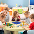 Plates-Pack 10 10" 10" 3+ Pokiiulk Classic Baseplates Building of Large x Building Bricks, Compatible with All Major