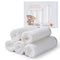 Soft Baby Washcloths Set - Absorbent Natural Baby Wash Cloth for Delicate