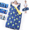 Nap Mat with Pillow Blanket Set: Sleeping Mats for Toddler Kids -