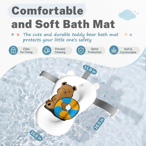 AVIDOR Baby Bathtub,Collapsible Bathtub for Newborn to Toddler,Durable Essential Infant Bath Tub,Portable Travel Baby