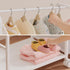 3in1 BBLIKE Diaper Caddy Organizer - Diaper Caddy & Rolling Diaper Cart with Kids Clothing Rack for Nursery and Baby