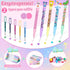 73+ 20 5 6 7 8 9 10 11 12 Subao DIY Glitter Gel Pens Making Kit,Pen Creator Studio,Make Your Own Sparkly Colorful