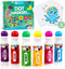 Jar Melo Washable Dot Markers, 6 Colors with 108 PDF & 10 Physical Activity Papers, Non-Toxic Bingo Daubers