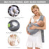 36lbs Baby Carrier & Wraps - Soft Adjustable Ring Sling for Newborns & Infants, Breathable Multi-Functional Sling