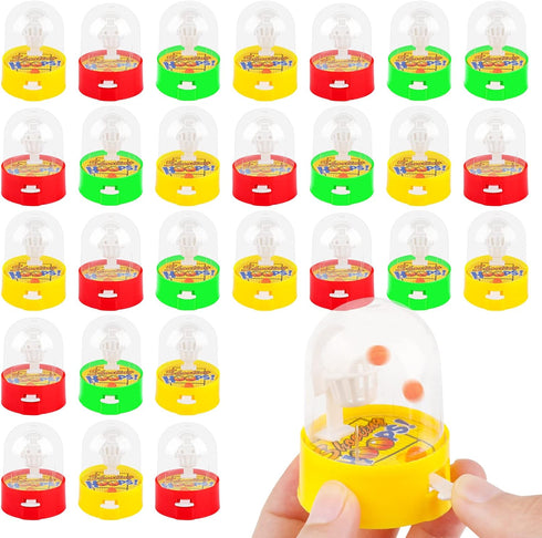 Mini Basketball Games - 28pcs Finger Basketball Shooting Games for Kids Desktop Table Fidget Game
