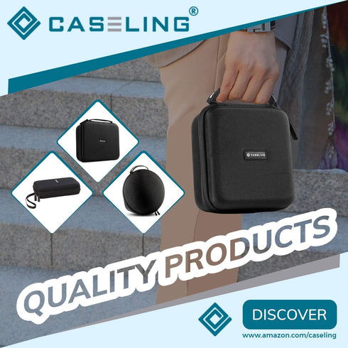 Caseling Card Game Case - Holds Up to 630 Cards, Includes 5 Movable Dividers