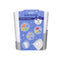 Ubbi Bath Toy & Drying Bin Bundle, Includes 10 Bath Toys, 1
