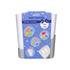 Ubbi Bath Toy & Drying Bin Bundle, Includes 10 Bath Toys, 1