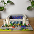 Set Madrid Style Soccer Stadium Model Micro Mini Diamond Block Kit for Adult Assemble Football Field Brick Puzzle Toy