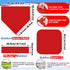 Hiboom 10 Pcs Kickball Set, 10 Inch Dodgeball Playground Balls with Bases, Needles, and Pump for Backyard Games