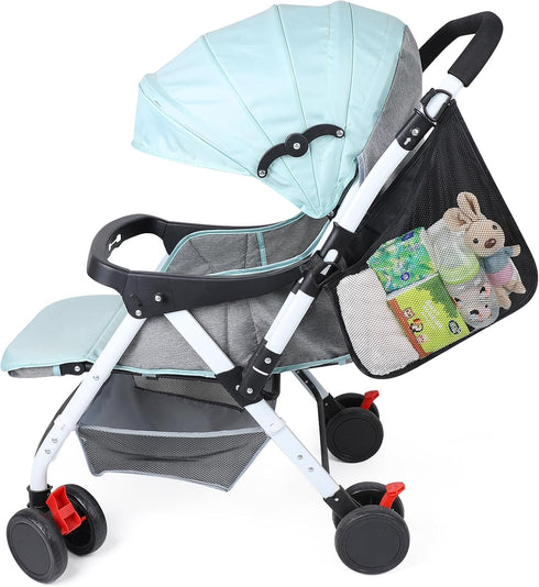 Accmor Universal Stroller Organizer, Side Sling Stroller Organizer, Mesh Cargo Net Stroller Storage Caddy Accessories