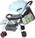 Accmor Universal Stroller Organizer, Side Sling Stroller Organizer, Mesh Cargo Net Stroller Storage Caddy Accessories