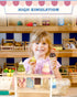 3-5, Set 3 Wooden Ice Cream Toys for Toddlers Pretend Popsicles Play for Yr Old Girl & Boy, Kids Birthday Gift
