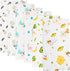 FOOK FISH Muslin Burp Cloths Cotton Burping Cloth 20'' X 10'' Pack