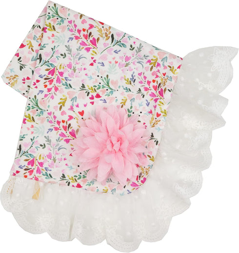 Haute Baby Pink Alicious Infant Kids Toddler Newborn Baby Girl Receiving Blanket