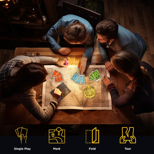 Exit: The Forgotten Island | Exit: The Game - Family-Friendly Card-Based Escape Room for 1 to 4 Players