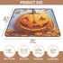GuoChe Cozy 50'' 50'' Autumn Pumpkin Halloween Harvest Food Soft Thick Baby Activity Play Mat for Indoor Outdoor