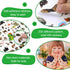 Animal Stickers Jungle Theme, 8 Sheets Wild Safari Decals for Kids Scrapbooking, 400 Pcs Party Favors