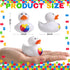 72 Vinsot Pcs Autism Awareness Stuff Accessories Autism Awareness Rubber Duckies Colorful Puzzle Piece Bathtub Toys