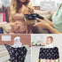 Metplus Baby Car Seat Cover - Infant Canopy Nursing Breastfeeding Cover for Stroller/Shopping Cart - Black Cactus