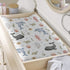 Sea Animals Changing Pad Cover, Soft Stretch Fitted Changing Table Pad Cover Mats for Boy Girl, 32" x 16"