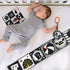 Black and White High Contrast Baby Toys 0-3 Months, Montessori Sensory Infant Tummy Time Toys
