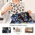 Animal Leopard Print Portable Diaper Changing Pad, Lightweight Waterproof Travel Changing Kit for Newborns