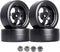 Hobbypark 12mm Hex 1/10 RC Drift Tires, Hard Plastic Wheels for Tamiya HPI Traxxas Kyosho Redcat HSP (Set of 4)